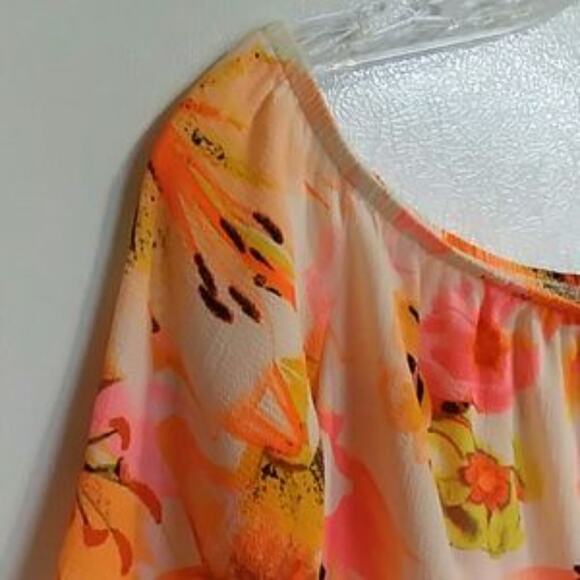 Pink Paparatzi Couture ruffle hem hi-lo sz S - Picture 5 of 7